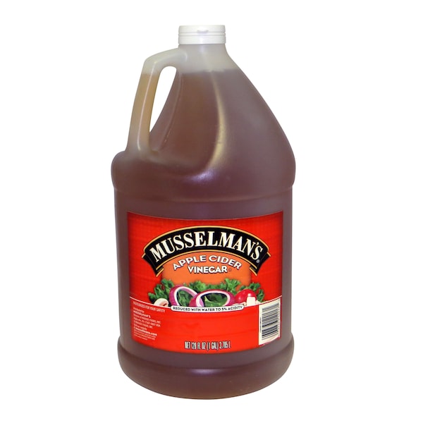 Musselman's Non-GMO Pure Apple Cider Vinegar 128 Fl. Oz., PK4